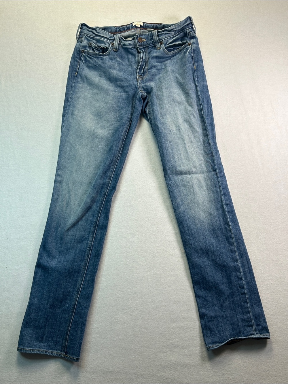 J. Crew Women's Medium Blue Boot-Cut Jeans